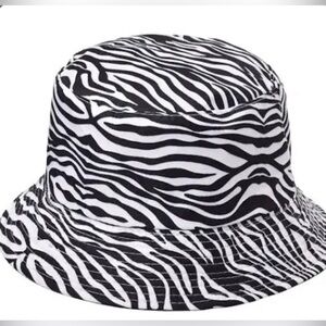 Zebra Print Bucket Hat